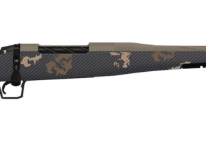 Fierce Firearms TWROG300PRC22BRS Twisted Rogue Mini 300 PRC Smoked Bronze Cerakote Steel Threaded Barrel, Drilled & Tapped Steel Receiver, LR Negative Comb Sonora Ambush Camo Carbon Fiber Stock