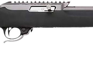 Tactical Solutions ATE2GMGBHBLK X-Ring VR Gen2 22 LR Gun Metal Gray Barrel & Receiver, Hogue OverMolded Black Synthetic Stock