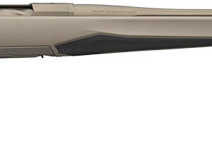 Browning 036066299 X-Bolt 2 Speed 6.8 Western 3+1 24" Desert Shadow Cerakote Threaded Sporter Barrel, Desert Shadow Cerakote Drilled & Tapped Steel Receiver, Fixed Flat Dark Earth Synthetic Stock