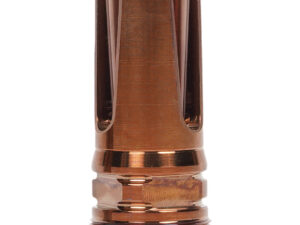 Q LLC ACCFH1/2288.6 Flash Hider  8.6 Blackout Steel 1/2"x28 Threads 2.13" OAL