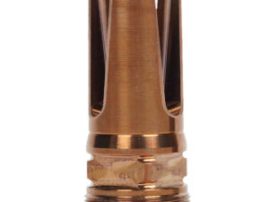 Q LLC ACCFH5/8248.6 Flash Hider  8.6 Blackout Steel 5/8"x24 Threads 2.13" OAL