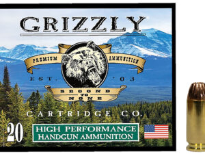 Grizzly Ammo GC4SW1   40S&W 200gr Jacketed Hollow Point 20 Per Box/10 Case
