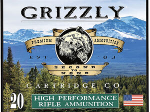 Grizzly Ammo GCSUB1   45-70Gov 410gr Full Metal Jacket Flat Point 20 Per Box/10 Case