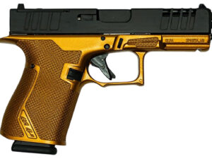 Great Lakes Firearms GL19GCPR Striker  Compact Frame 9mm Luger 15+1 4" Black Nitride Barrel, Optic Cut/Serrated/Window Cut Slide, Polymer Frame, RMR Footprint, Ambidextrous