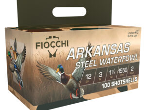 Fiocchi 123ADS2   12Gauge 3" 1 1/5oz 2Shot 100 Per Box/2 Case