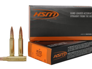 HSM 3085N Match  Subsonic 308Win 175gr Hollow Point Boat Tail 20 Per Box/25 Case
