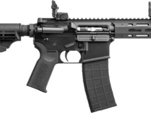 Tippmann Arms A101042 M4 Micro Elite 22 LR 25+1 7" Black Parkerized Threaded Barrel, Black Parkerized Receiver w/Picatinny Rail, M-LOK Handguard, Black T5 Arm Brace, Black Gen2 Grip, Right Hand