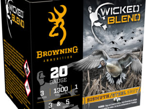 Browning Ammo B193432033 Wicked Blend  20Gauge 3" 1oz 3/5BI Shot 25 Per Box/10 Case