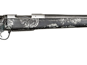 Christensen Arms 8010631801 Ridgeline FFT 7mm PRC 3+1 24" Carbon Fiber Threaded Barrel, Stainless Steel Drilled & Tapped Receiver, Carbon w/Gray Accents Sporter FFT Carbon Fiber Stock