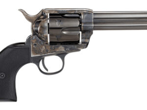 Taylors & Company 200109 1873 Pietta 9mm Luger 6 Shot 4.75" Blued Round Barrel, Blued Cylinder, Color Case Hardened Steel Frame, Black Checkered Plastic Navy Grip, Manual Safety, Exposed Hammer