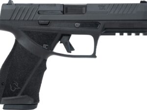 Taurus  TX 9  Full Size 9mm Luger 17+1 4.50" Black Barrel, Black Nitride Alloy Steel Optic Ready/Serrated Slide, Black Stainless Steel Frame w/Picatinny Rail, Interchangeable Backstrap Grip
