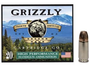 GRIZZLY GC9M+P9    9MM+P     147GR JHP       20/10