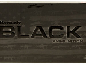 Hornady 81263 Black  5.56x45mmNATO 62gr Full Metal Jacket 20 Per Box/10 Case