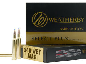 Weatherby B24080TTSX Select Plus  240WthbyMag 80gr Barnes Tipped TSX Lead Free 20 Per Box/10 Case