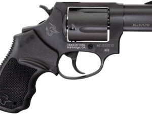 Taurus 2-605021 605  Small 357 Mag/38 Special +P 5 Shot 2" Matte Black Oxide Alloy Steel Barrel, Cylinder & Frame, Black Finger Grooved Rubber Grip, Transfer Bar, Safety Exposed Hammer