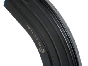 DuraMag 2865041206CPD SS  26rd 6.5 Grendel/6mm ARC for AR-15 Black w/ Blue Follower Detachable