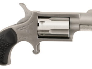 North American Arms 22LRGRCHS Mini-Revolver Carry Combo 22 LR 5 rd 1.13" Barrel, Stainless Steel Barrel/Cylinder/Frame, Black Rubber Grip, Includes Exclusive Holster Package