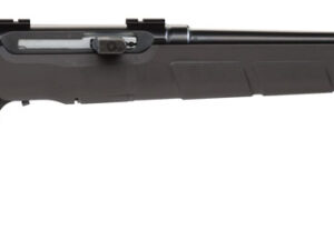 Savage Arms 47400 A Series Magnum Full Size 22 WMR 10+1 22" Matte Black Sporter Barrel, Satin Drilled & Tapped Carbon Steel Receiver, Matte Black Fixed Synthetic Stock, Right Hand