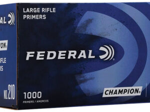 Federal 210 Champion Large Rifle Multi Caliber 1000 Per Box/5 Case