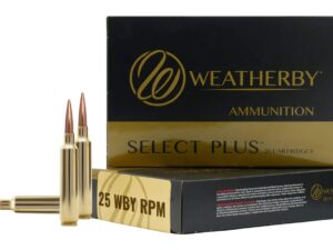 WEATHERBY 25WBY RPM 117GR HORNADY SST