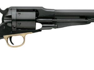 Taylors & Company 550773 Remington Conversion Uberti 38 Special 6 Shot 7.38" Blued Octagon Barrel, Cylinder & Steel Frame, Walnut Grip, Manual Safety, Exposed Hammer