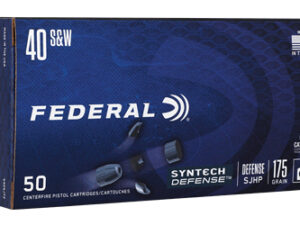 FED SYN DEF 40 S&W 175GR SJHP 50/500