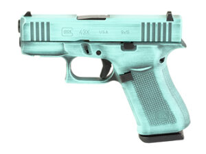 GLOCK 43X 9MM 10RD ROB EGG BLUE BW