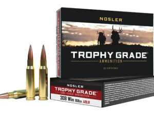 NOSLER TGA 308 WIN 168GR ABLR 20/200