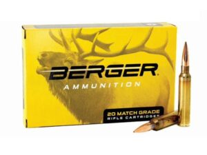 Berger Elite Hunter Rifle Ammunition 300 PRC 245gr HPBT 2720 fps 20/ct