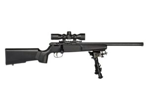 Savage Rascal Series Target XP Rifle .22 LR Single Shot 16.13" Barrel Synthetic Stock-Black Scope and Bi-pod