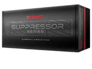 Barnes Suppressor Series Sierra JHP Handgun Ammunition 9mm Luger 147gr JHP 985 fps 50/ct