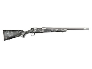 Christensen Arms Ridgeline FFT Rifle 25 Creedmoor 4rd Capacity 20" Threaded Carbon Fiber Barrel Natural Stainless w/Gray Accents Stock