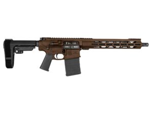 Diamondback DB10 Handgun .308 Win 20rd Magazine 13.5" 5/8x24 Threaded Barrel Midnight Bronze with SBA3 Brace