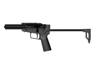 Dark Mountain Stowaway Handgun 9mm Luger Single Shot 5" 1/2x28 Threaded Barrel Black with Brace Adapter