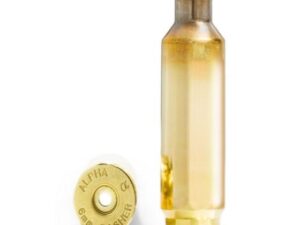 Alpha Munitions Ultra Premium Unprimed Brass Cartridge Cases 6mm Dasher Brass 100/Box