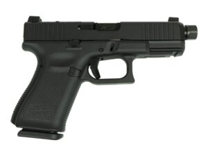 Glock V-Series Model 19 Black Cerakote Handgun 9mm Luger 15rd Magazines (3) 4.6" Threaded Barrel Black Austria Made