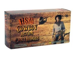 HSM Cowboy Action Hard Cast Handgun Ammunition .44 Rem Mag 240gr SWC 1150 fps 50/ct