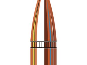 Hornady Traditional / FMJ Rifle Bullets .22 cal .224" 55 gr FMJ-BT With Cannelure (W/C) - 500/ct