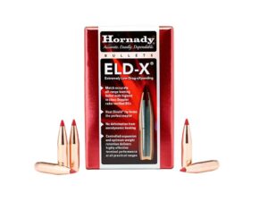 Hornady ELD-X® (Extremely Low Drag - eXpanding) Bullets 6mm .243" 90 GR ELD-X 100/ct