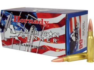 Hornady American Gunner Bulk Rifle Ammuntiton .308 Win 155 gr HP 50/ct