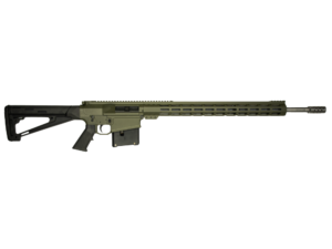 GLFA  AR Long Action Rifle 6.5 PRC 5rd Magazine 24" Barrel MLOK Handguard OD Green Cerakote