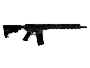 Great Lakes AR-15 "Saved By the Splatter" Rifle .223 Wylde 30rd Magazine 16" Barrel Black/Nitride