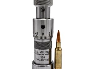 L.E. Wilson Stainless Steel Bullet Seater Die with Micrometer Adjustment 7mm Rem Mag