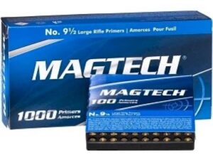 Magtech Large Rifle Primer 9½ MIL-STD - 1000/ct