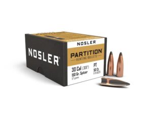 Nosler Partition Rifle Bullets .30 cal .308" 150 gr SPT 50/ct