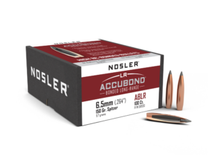 Nosler Accubond Long Range Rifle Bullets 6.5mm .264" 150gr 100/rd