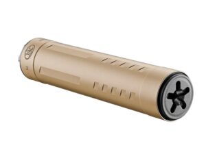 FN Catch 22 Ti Suppressor .22 LR/17 HMR 5.25" 1/2"x28 Thread Flat Dark Earth