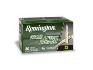 Remington Premier Match MatchKing Rifle Ammunition 6mm Creedmoor 107gr BTHP 3000 fps 20/ct