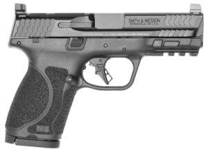 S&W M&P 9 Compact M2.0 OR Optic Ready Handgun 9mm Luger 15rd Magazine 4" Barrel No Thumb Safety Black