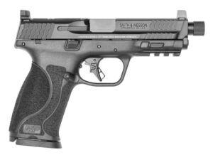 Smith & Wesson M&P 9 M2.0 Full Size Handgun 9mm Luger 17rd Magazines(2) 4.625" Threaded Barrel Black Finish